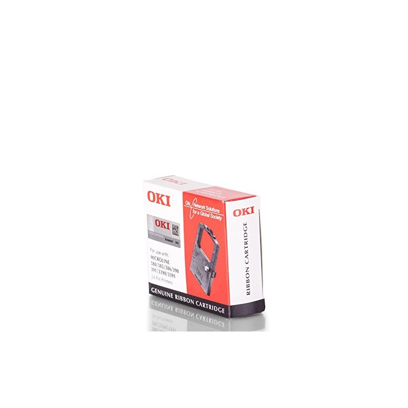 OKI 09002309 - Oki 09002309 Black Nylon Ribbon