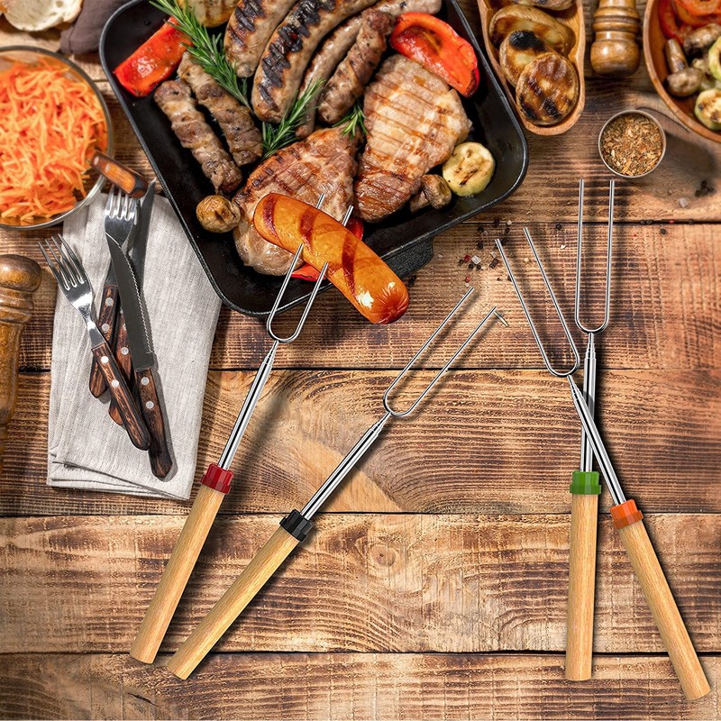 Marshmallow Roasting Stick, PIONEERS Marshmallow 8 Roasting Sticks 32 Inch