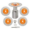 BGTEC Diamond Mini Glass Cutting Saw Blade - 5PCS 1