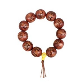 Bead Bracelet Juniper Beads Decoration Buddhist Amulet Bracelet 30mm