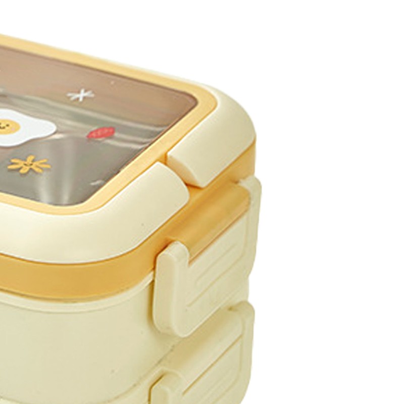 Stainless Steel Insulated Lunch Box Multiple Compartments Fashionable Safe Stainless