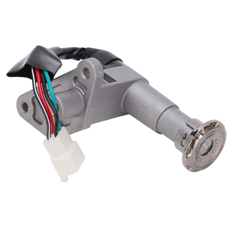 Ignition Switch Key Set 4 Wires Metal Alloy Universal for