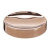 Premier Housewares Clara Soap Dish, Stainless-Steel, Rose Gold, 11 x
