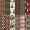 24 Sheets Christmas Scrapbooking Paper, Christmas Pattern Paper, Craft Paper,