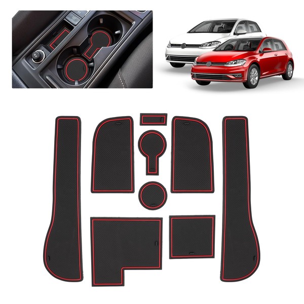 BSTW Car anti-slip mats for VW Golf 7 7.5 (2013-2019),