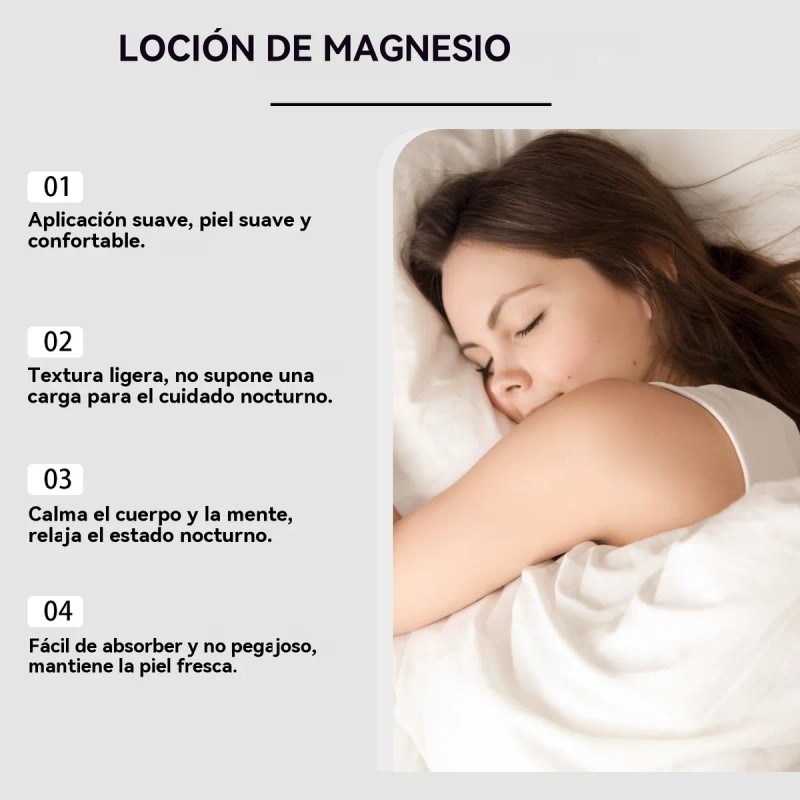 Cg Loción De Magnesio Magnesium Lotion For Dormir 1pcs