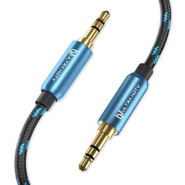 Ultra HDTV Premium Metal Adapter AUX Cable Audio Cable 3.5 mm to 3.5 mm Jack Cable