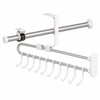 Pull-Out Trouser Rack for Closet Storage – Telescopic Stainless Steel