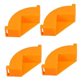 COHEALI 4Pcs Right Angle Positioning Clamps for Woodworking Corner Squares Versatile Cabinet Picture Frame Clamping Tool Durable Reliable Design Easy Assembly Orange