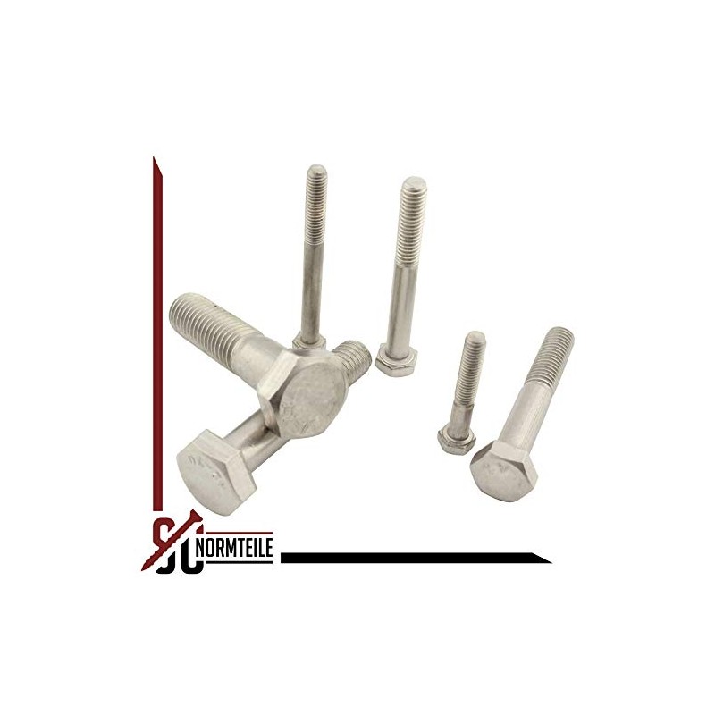 SC931 Hexagon Head Screws with Shaft M8 x 70 DIN