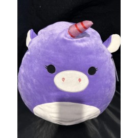 Kellytoy Jumbo Squishmallows 22" Astrid purple Unicorn Huge Stuff Animal Toy Gift