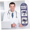 Gatuida Stethoscope Clip Pu Leather Holder Stethoscope Tape for Nurses