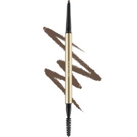 FOCALLURE Eyebrow Pencil,Dual-Sided Brow Brush,Long Lasting & Smudge Proof Definer Eye Brow Pen Makeup,Retractable,Ultra Fine Tip,Fills in Sparse Areas and Gaps,Taupe