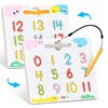 JoyCat Double-Sided Magnetic Number Tracing Board - 2-in-1 Numbers 1-20