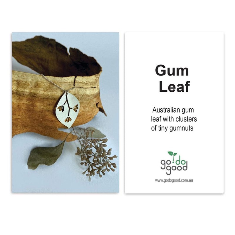 Go Do Good Hook Earrings - Gum Leaf