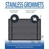 FoundGo 7'X 16' Dump Trailer Tarp Kit, Heavy Duty Dump