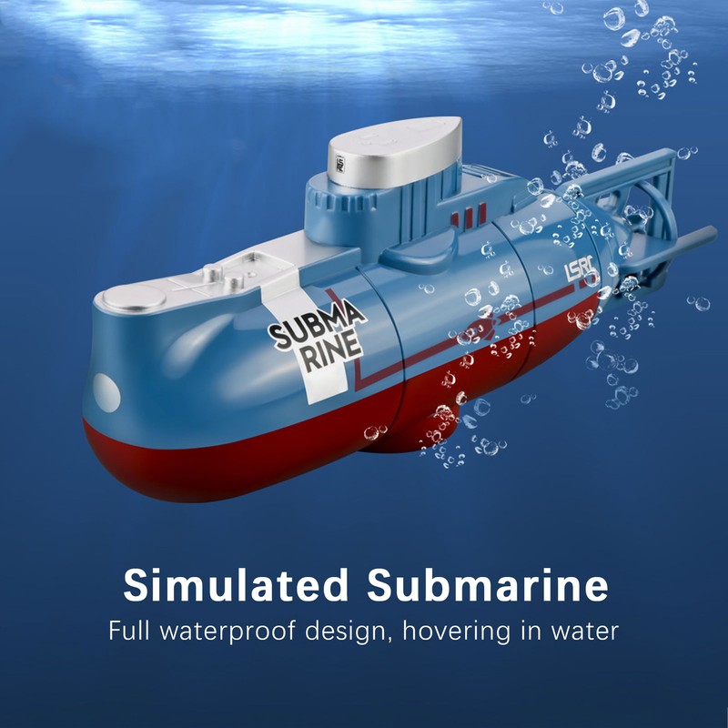 Simulated Submarine Mini Remote‑Controlled Submarine Toy Model Fish Tank Decoration