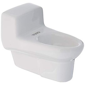 Toto TCU102#01 One-Piece Toilet, Cotton White