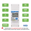 CHINT DDSU666 Single-Phase DIN35 mm Electronic Intelligent Energy Meter Electricity