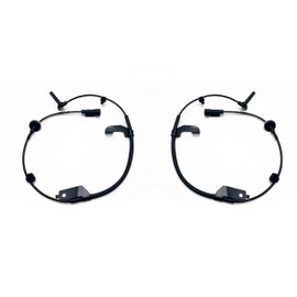 Mteycei 2Pcs Front Left and Right ABS Wheel Speed Sensor Compatible with Jeep 2007-2017 Compass Patriot Replacement for Dodge 2007-2012 Caliber L4 2.0L 2.4L Replaces 5105573AB 5105572AB