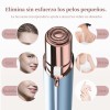 Eléctrica Depiladora Facial Usb Portátil Mujer,con 2 Cabezal