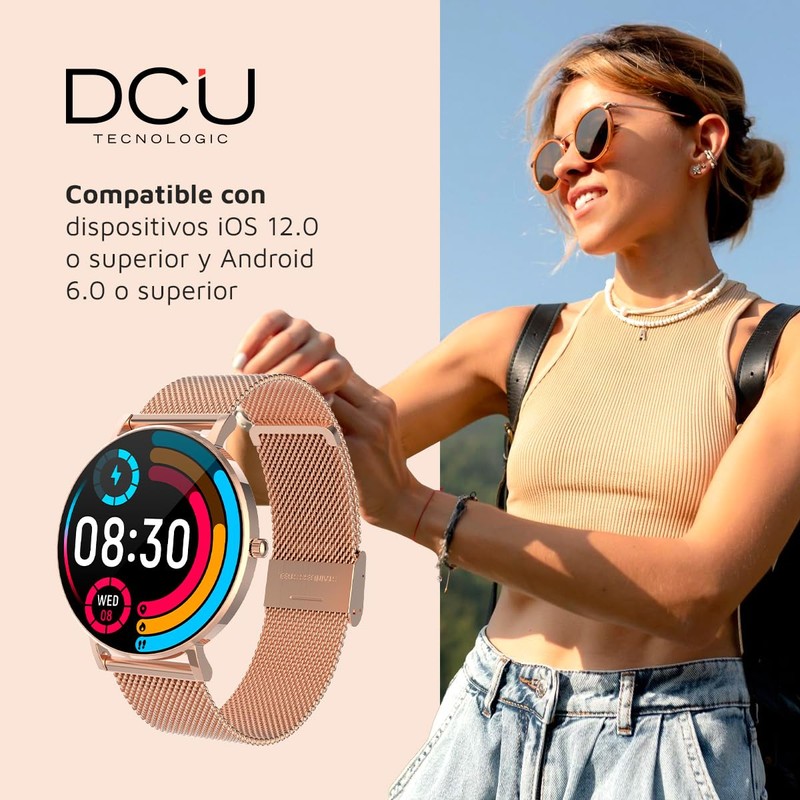 DCU Technogic Ultra Thin Boulevard Model Smart Watch Gorilla Glass