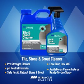 Miracle Sealants Miracle Sealants TSC4GAL Tile & Stone Cleaner Concentrate, 1 Gallon