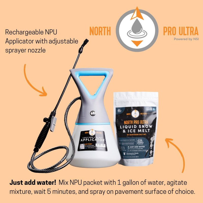 North Pro Ultra Liquid Snow & Ice Melt Just Add