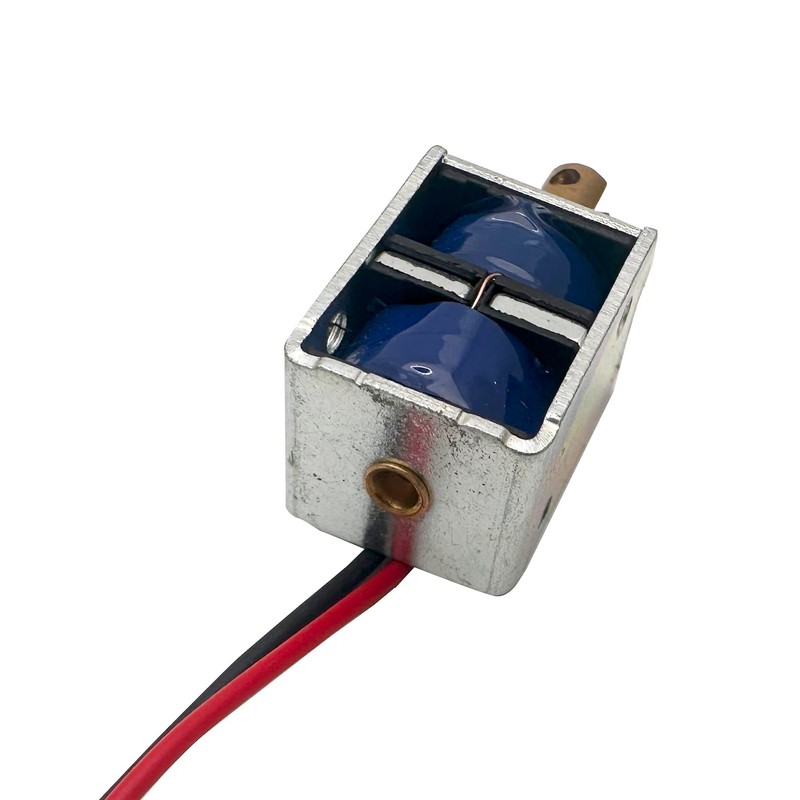 2PCS Mini Push Pull Linear Solenoid Electromagnet 5mm Stroke Open