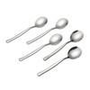 Xowine 12-Piece Stainless Steel Round Spoon, Soup Spoon