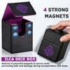ZLCA Card Deck Box for MTG Cards with 2 Dividers,
