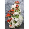 Ebros Gift Day of The Dead Stacking Toadstool Mushrooms and