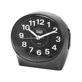 Trevi Electronic Alarm Clock, Black, 12 x 4 x 10 cm