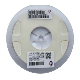SMD Resistor Chip Assortment 1608 (0603) Size Assorted Values 5000 Pieces (100KR 100Kohm)