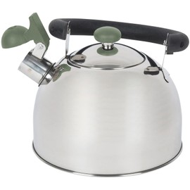 Bo-Camp Camping Wasserkocher Trend 2 Flötenkessel Teekessel Edelstahl 2,5 L