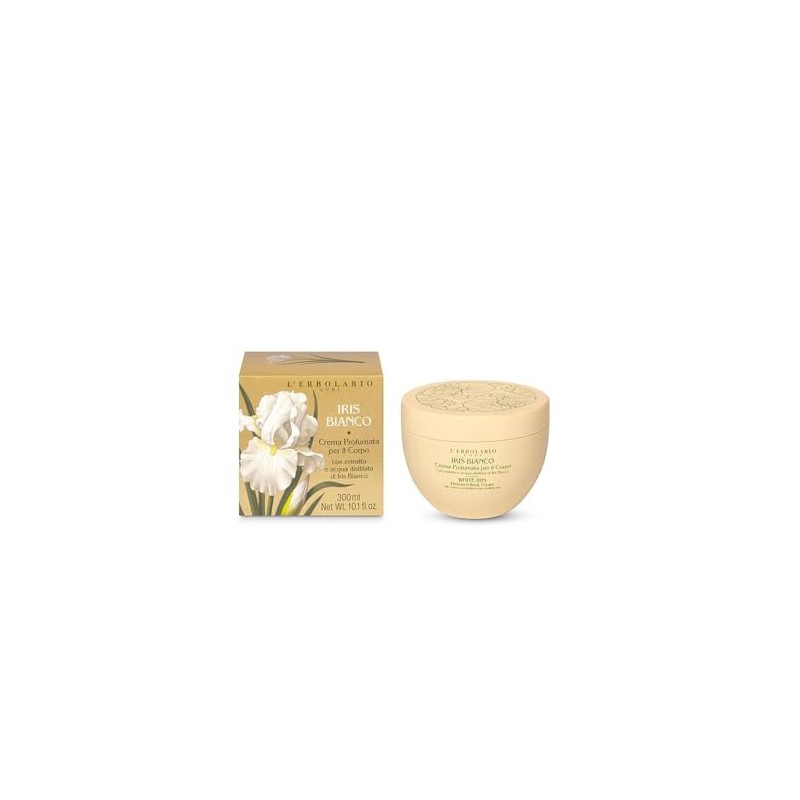 L'Erbolario - Perfumed Body Cream - Iris White - 300