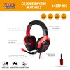 Konix Naruto Akatsuki Gaming Headset (Black/Red) /Headset