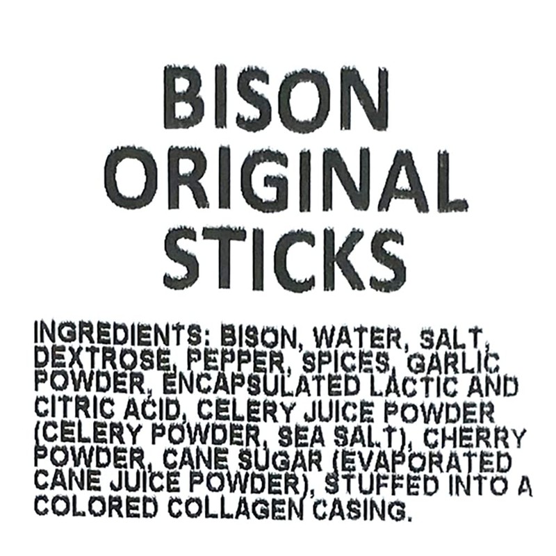 Dakota Pure Bison Meat Stick Pack of 2 (8 Meat