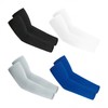 Hicool Korean Ice Silk UV Protection Arm Sleeves for Summer Outdoor & Equestrian Free Size/Dark Grey 10ea