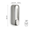 Gedy soap and gel dispensers, Resin, chrome-plated, Non applicabile