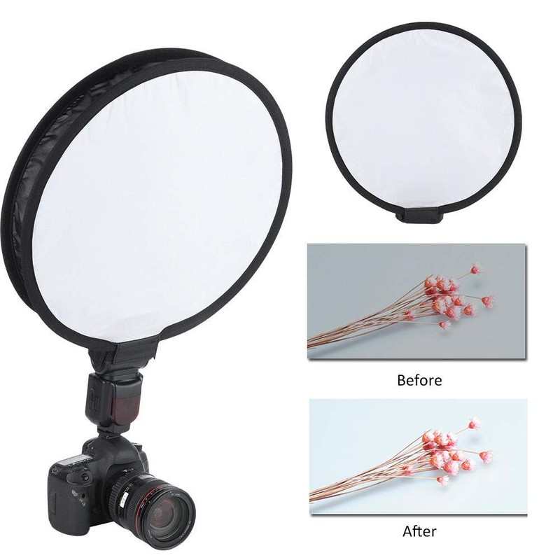 Oumij Difusor Softbox Anillo de Nylon de Alta Densidad Speedlite