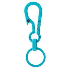 KeyUnity Titanium 2 in 1 EDC Keychain Clip Multitool, Carabiner Keyring, Quick Release Keyring, Belt Clip, Multi Tool Keyring, Key Holder with Bottle Opener, for Men & Women Outdoor Activities & Use