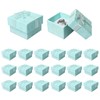 18 Pack Ring Gift Boxes Bulk, 4× 4cm Jewellery Gift