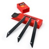 FOSHIO 100PCS 30 Degree Carbon Steel Snap Off Blades 9mm