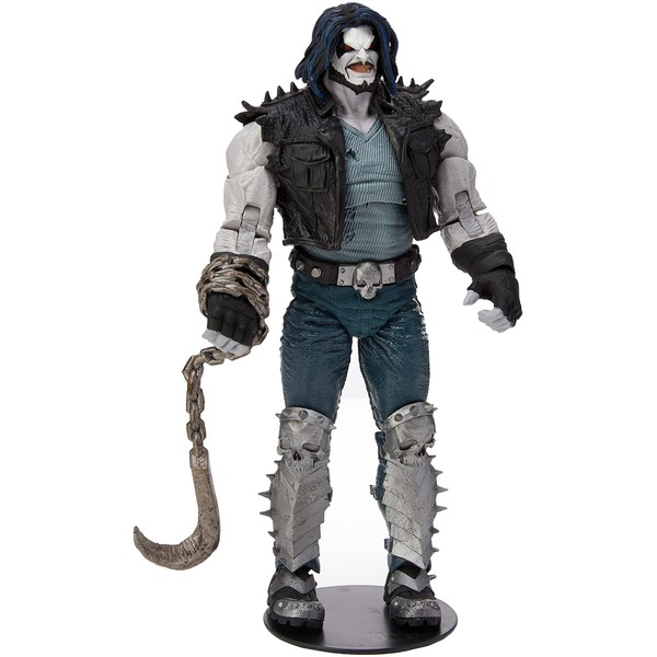 McFarlane Toys DC Multiverse Lobo (DC Rebirth) 7" Action Figure with Accessories Figure Style May Vary