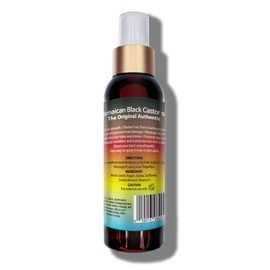 Well's Jamaican Black Castor Oil [SPRAY] Original, Peppermint, Tea Tree, Rosemary Spray 4oz INCREASE HAIR GROWTH/THICKEN HAIR THAT IS STARTING TO THIN OUT REDUCE AND PREVENT HAIR DAMAGE (PURE)