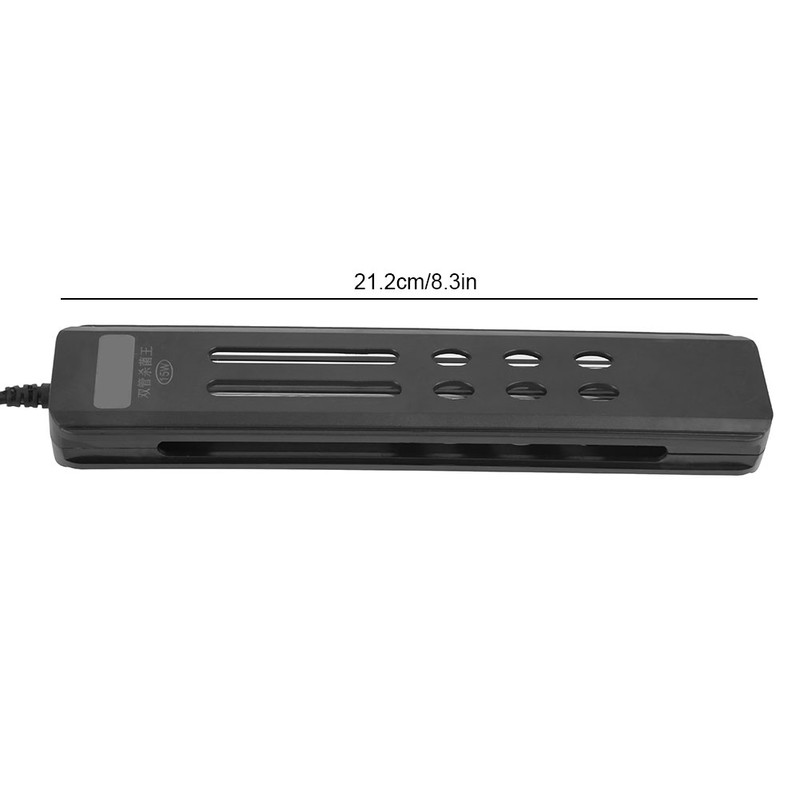 15W Aquarium Germicidal Light Coral Tank Sterilizing Lamp Submersible Bactericidal