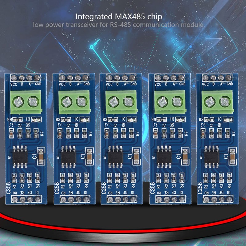 RS-485 Adapter Module, 5Pcs MAX485 RS-485 Converter Module, TTL to