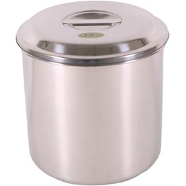 Oya Seisakusho AKT13018 Clover Round Kitchen Pot, 7.1 inches (18 cm), Scale Included, Handless, Molybdenum Stainless Steel, Made in Japan