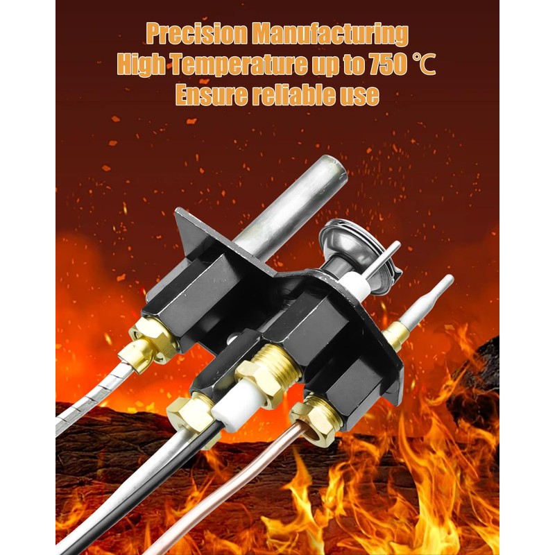 OCHIKI Gas Fireplace Pilot Assembly Fit for Lennox Elite Merit